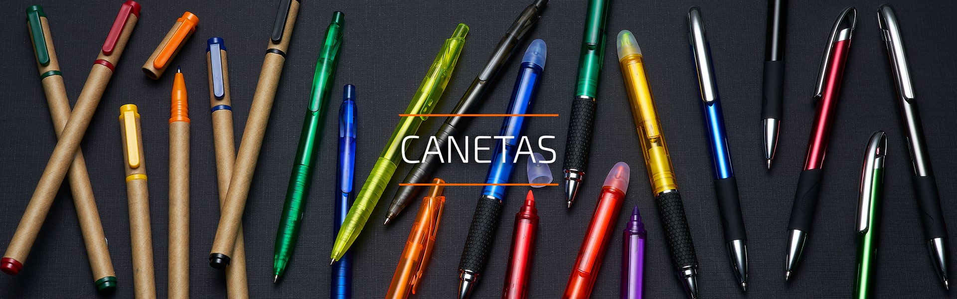 Canetas e Lápis