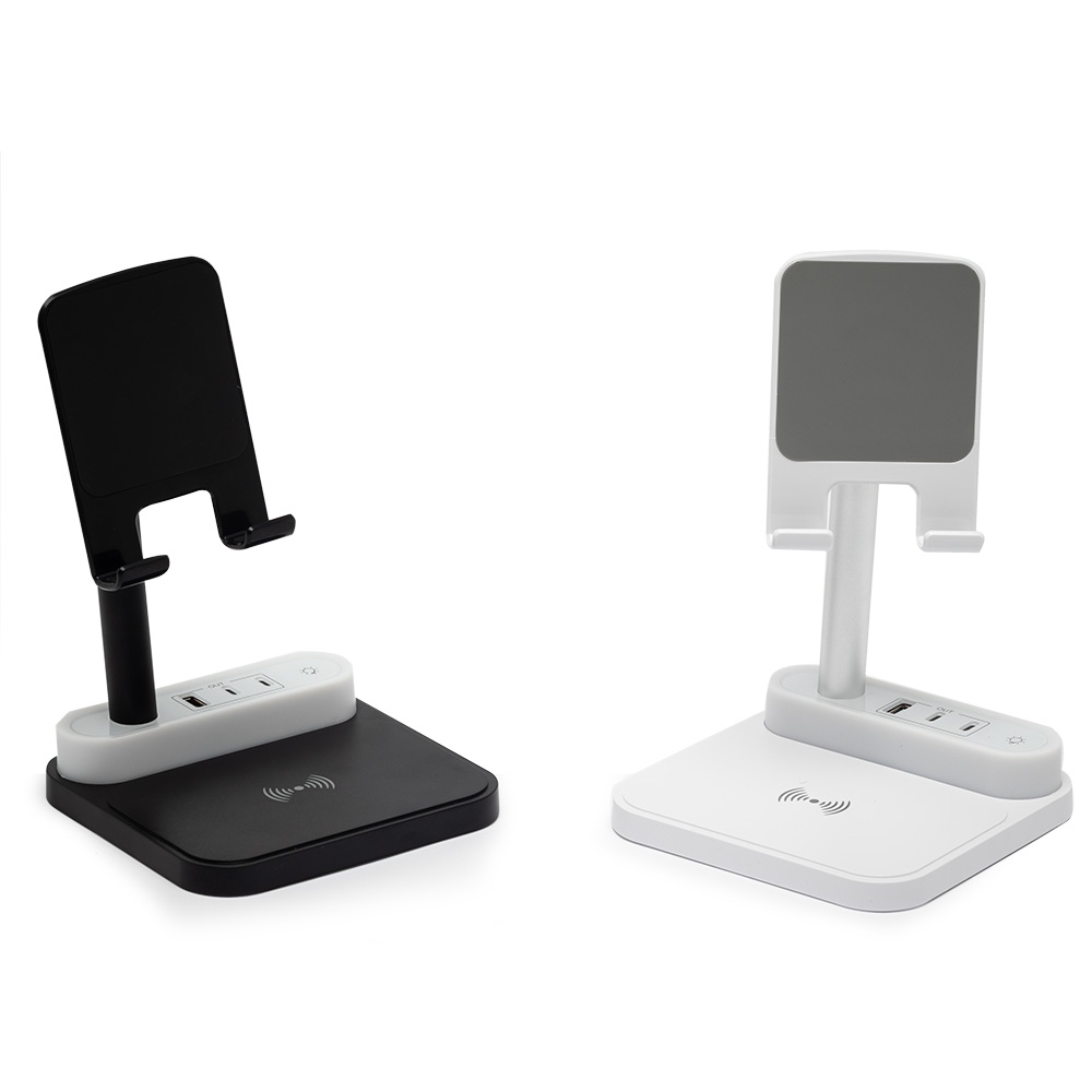 Base de Carregamento Multifunções Personalizada com Indução e Portas USB
