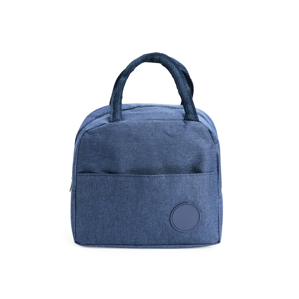 Bolsa térmica Personalizada 6 litros em poliéster resistente à água com revestimento em alumínio e alças em nylon