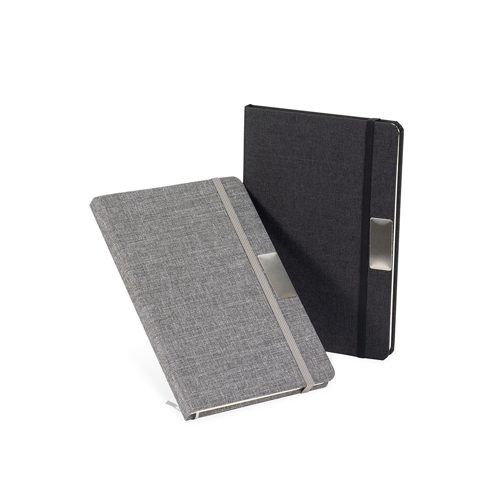 Caderneta em Tecido de Algodão Personalizada 21 cm x 14, cm