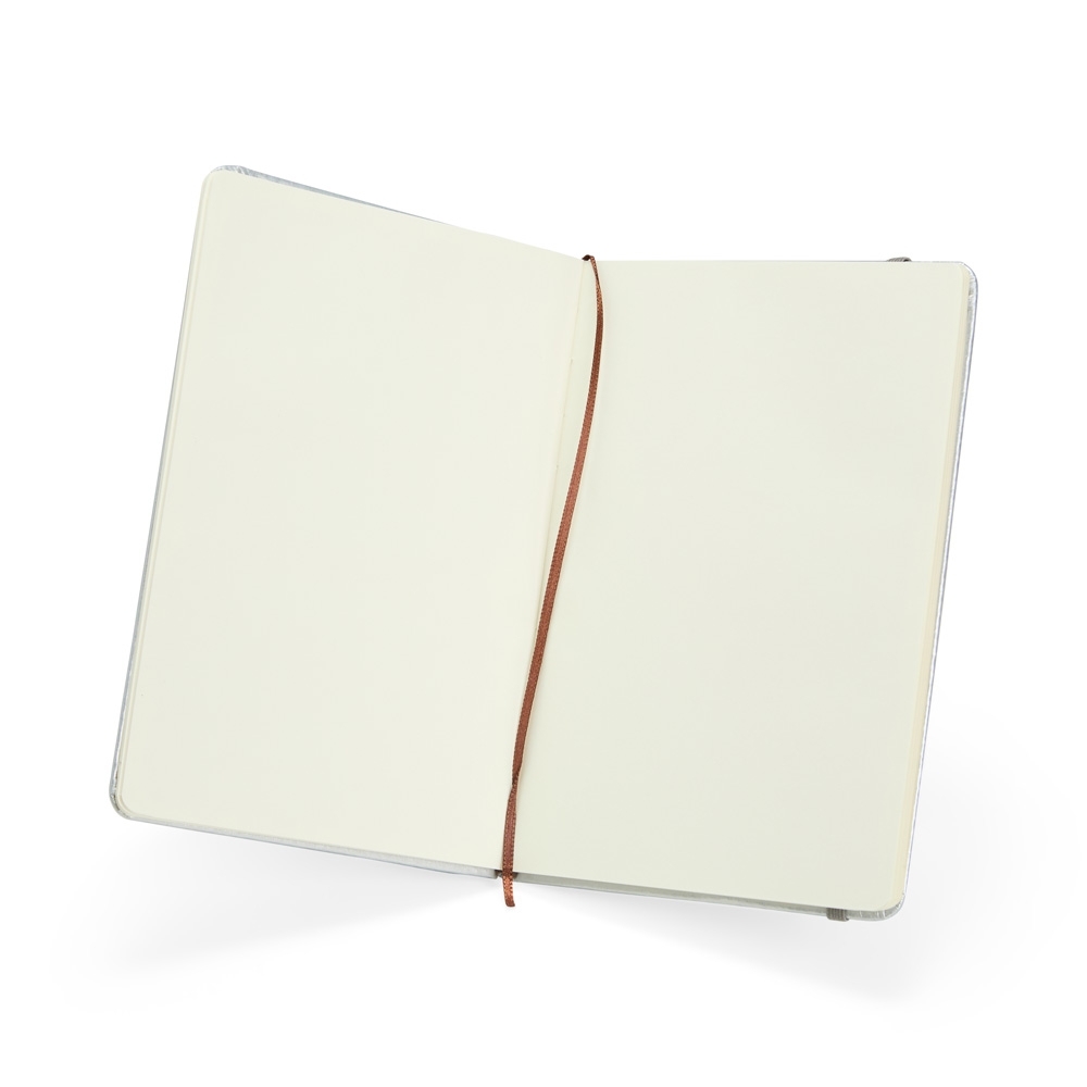 Caderneta Personalizada de Couro Sintético 21x 14 cm
