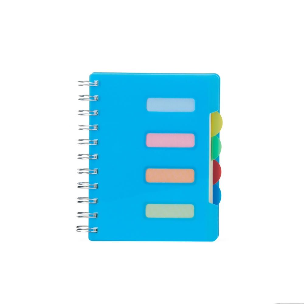 Caderno Pequeno Personalizado com Divisórias 14,5 x 12,3 cm – 103 Folhas