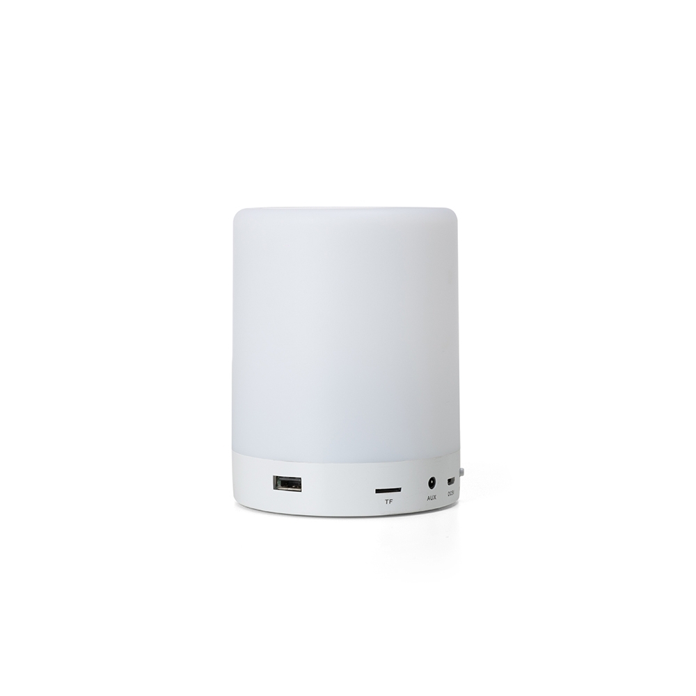 Caixa de Som Multimídia Sem Fio Personalizada com LED e Bluetooth