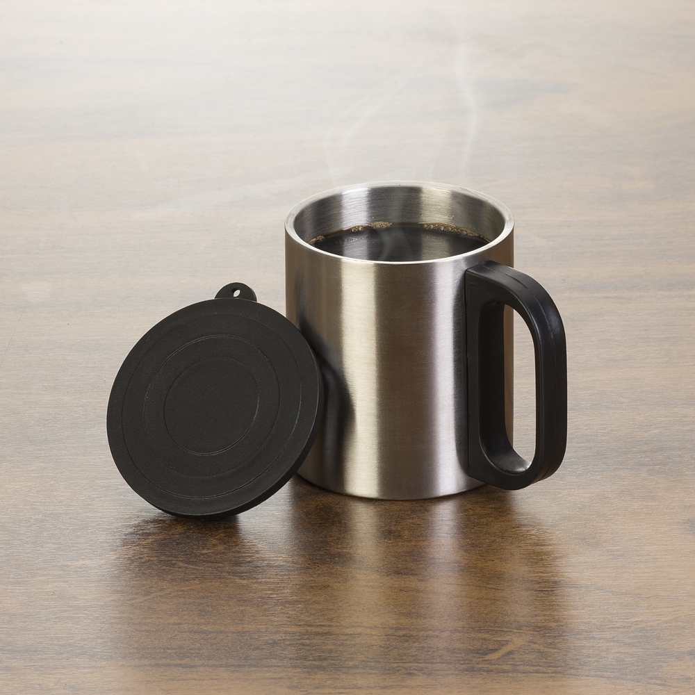 Caneca Personalizada de Inox 180ml com Tampa