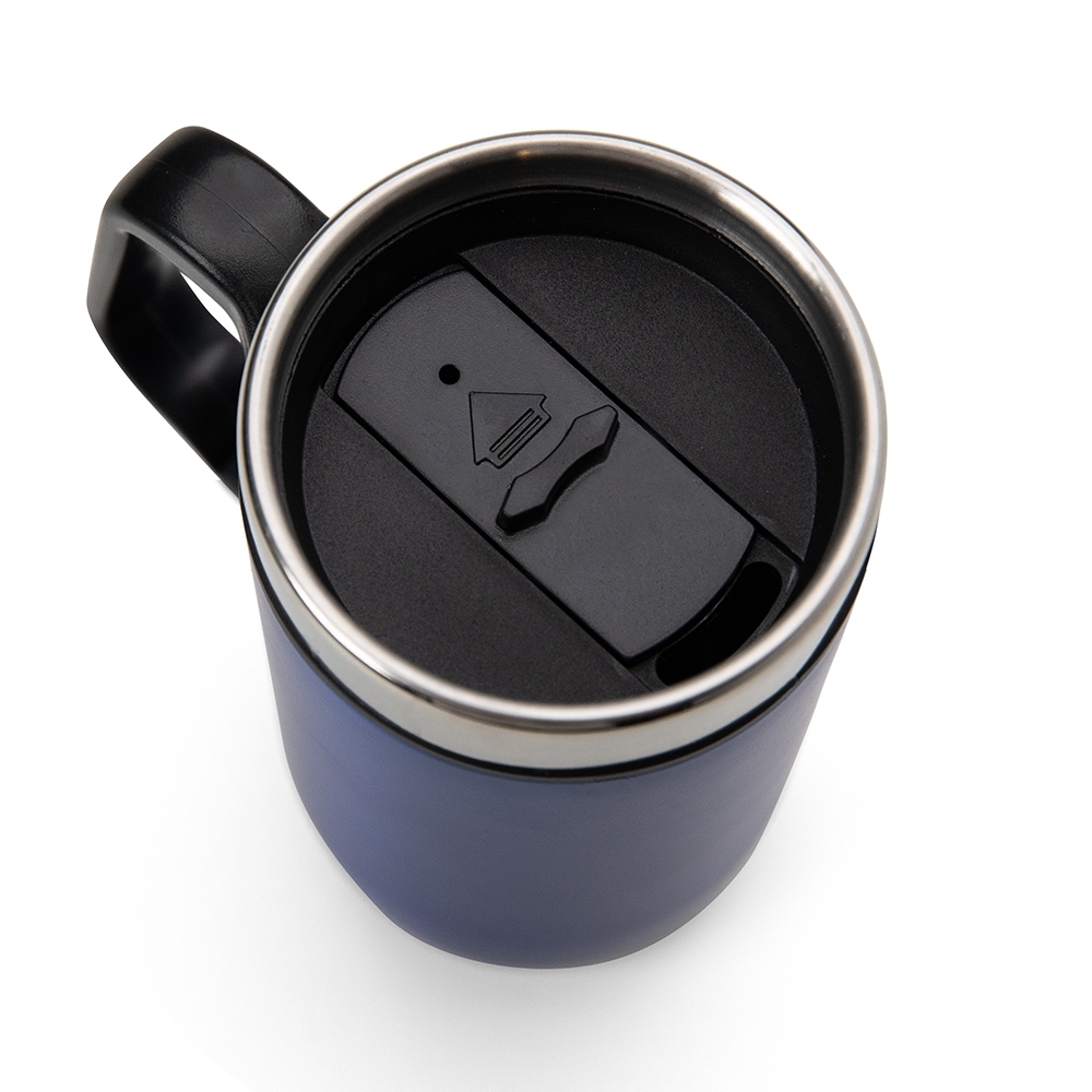 Caneca 250ml Parede Dupla em Inox Personalizada