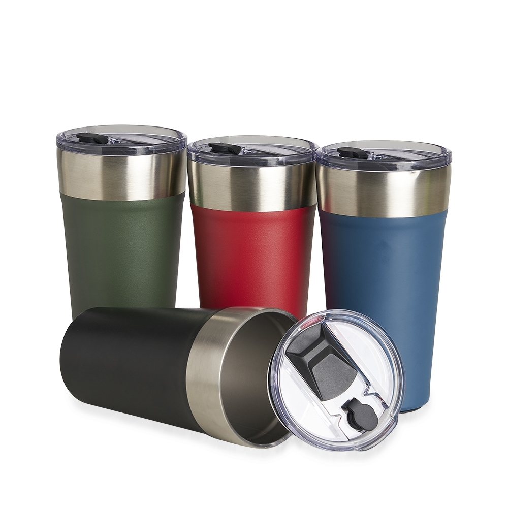Copo Térmico Inox com Canudo 500ml Personalizado