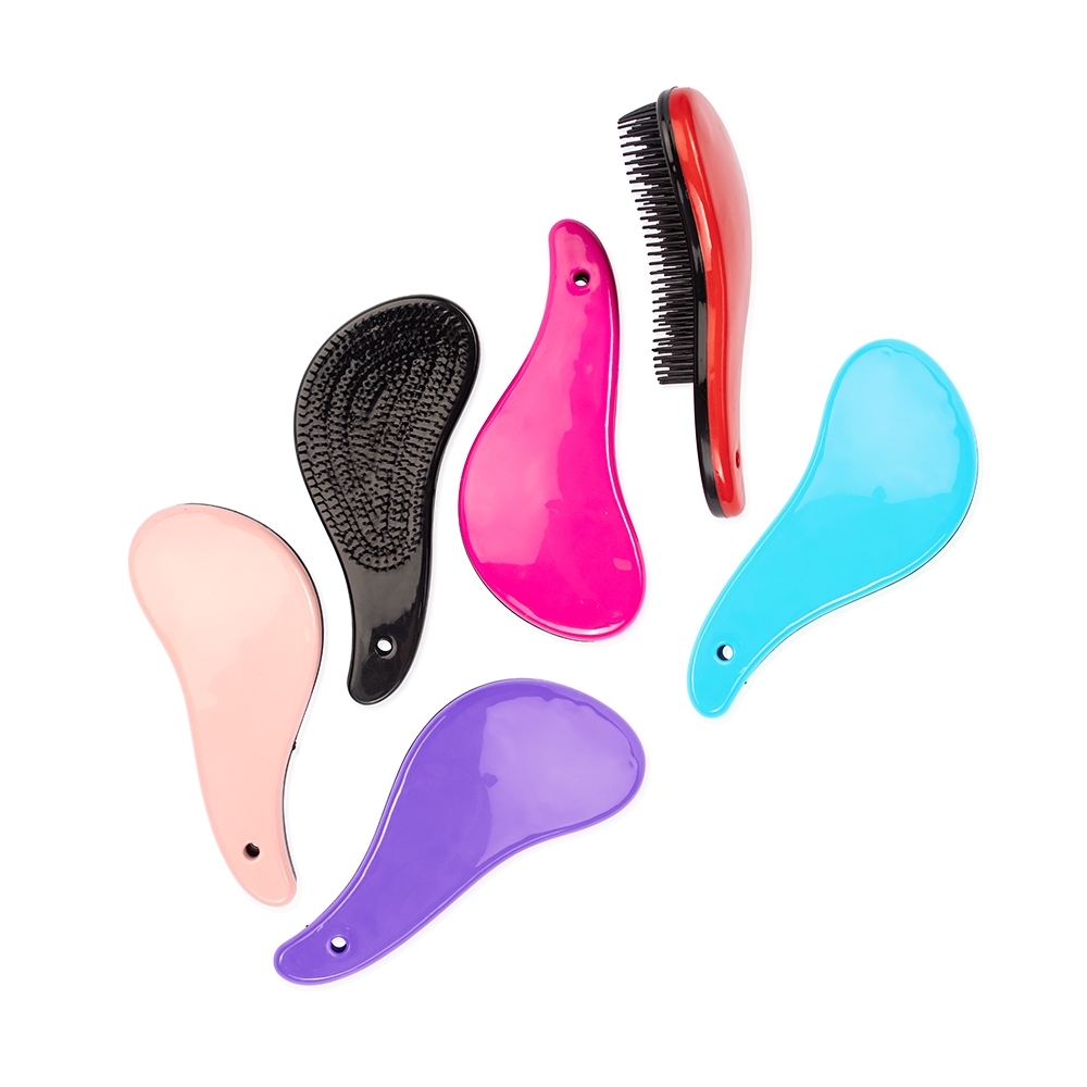 Escova de Cabelo Personalizada Ergonômica com Cerdas Flexíveis