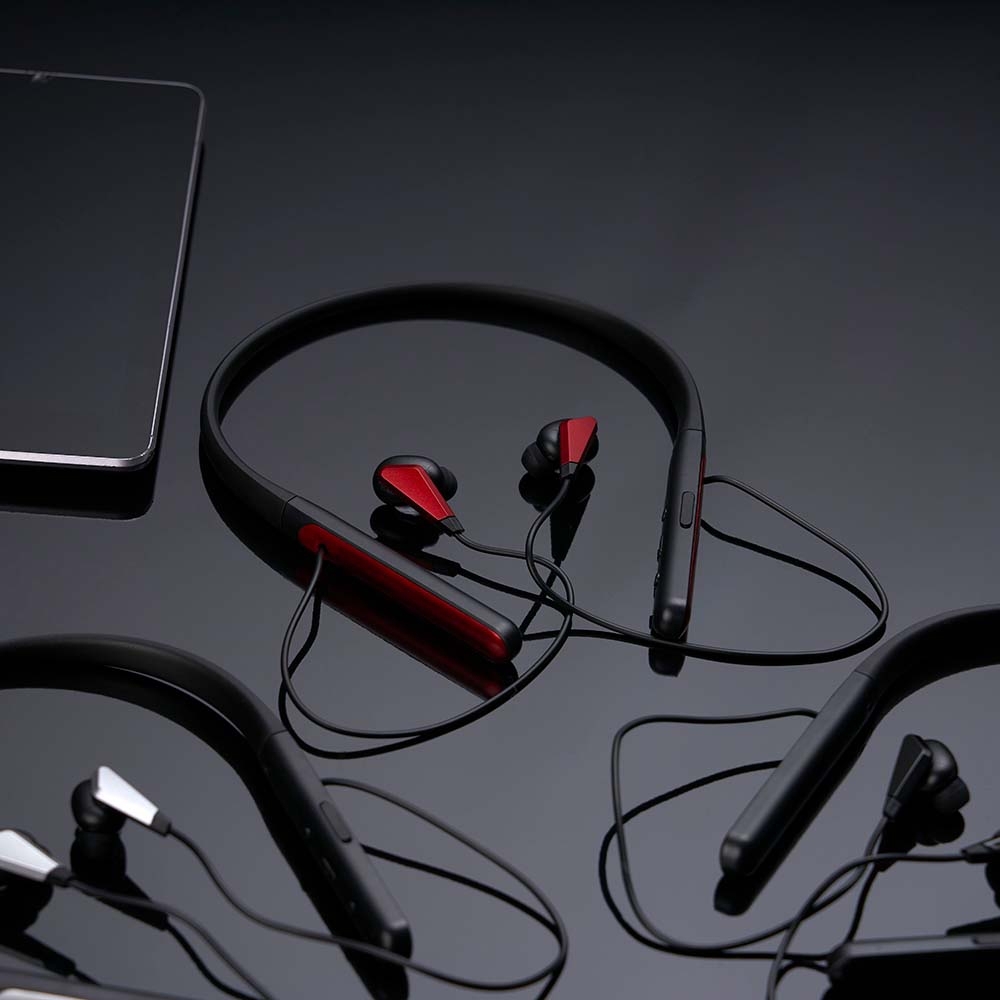 Fone de Ouvido Bluetooth Personalizado com Haste para Pescoço