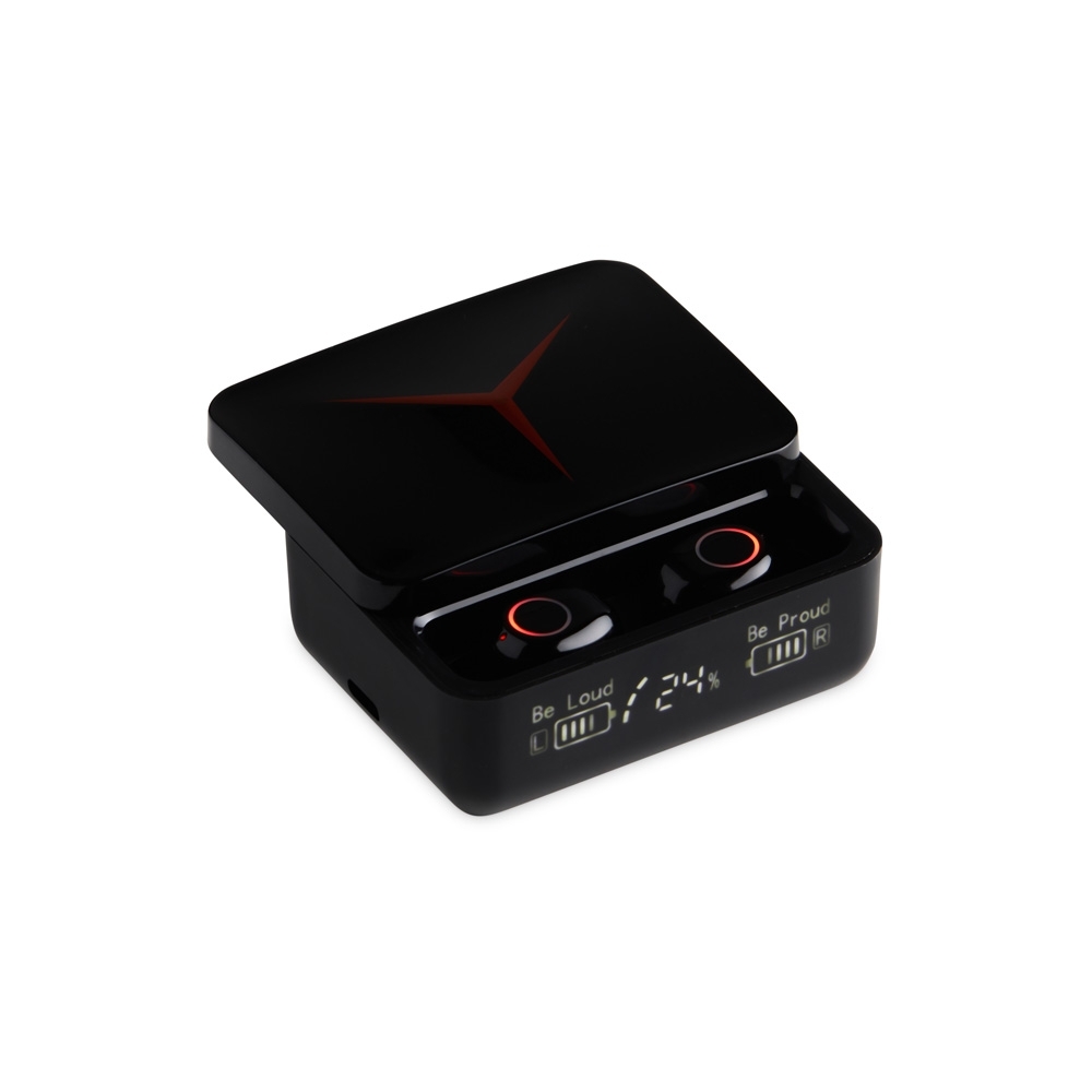 Fone de Ouvido Bluetooth TWS Personalizado com Case Power Bank