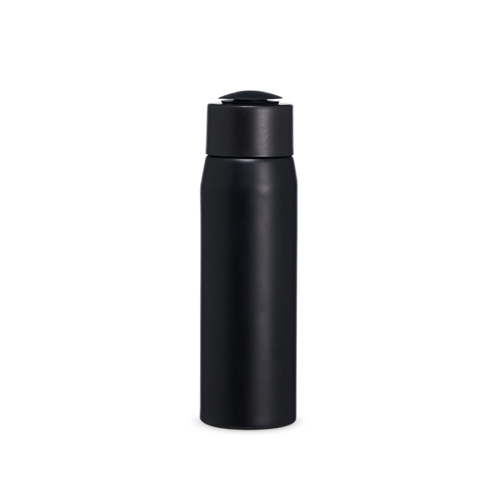 Garrafa Alumínio 600ml Personalizada Fosca com Alça | Triunfo Brindes