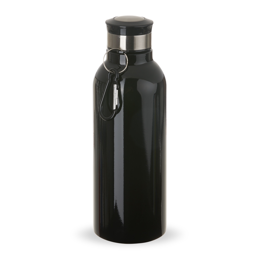 Garrafa Inox 700ml Personalizada Colorida com Mosquetão
