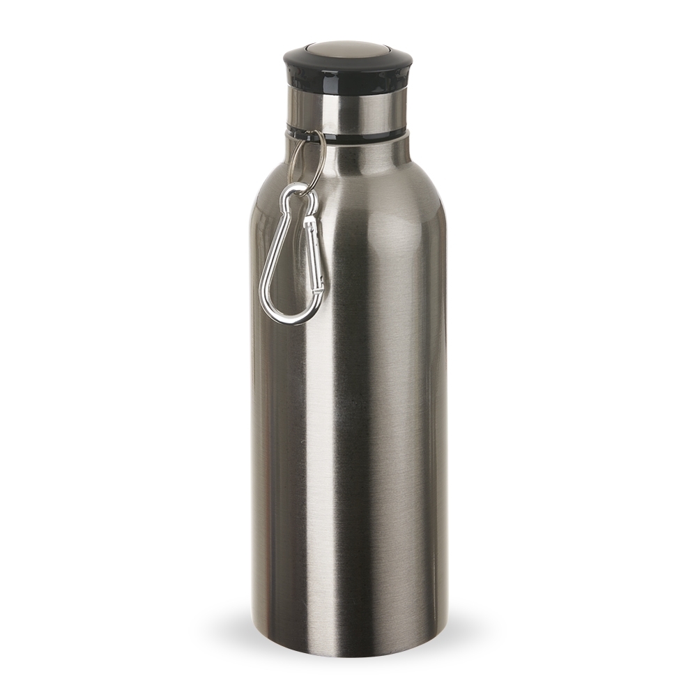 Garrafa Inox 700ml Personalizada Colorida com Mosquetão