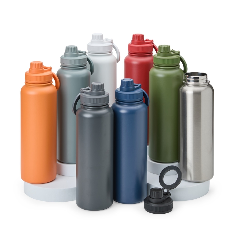 Garrafa Térmica Personalizada  Inox 1,2L  com Alça Magnética