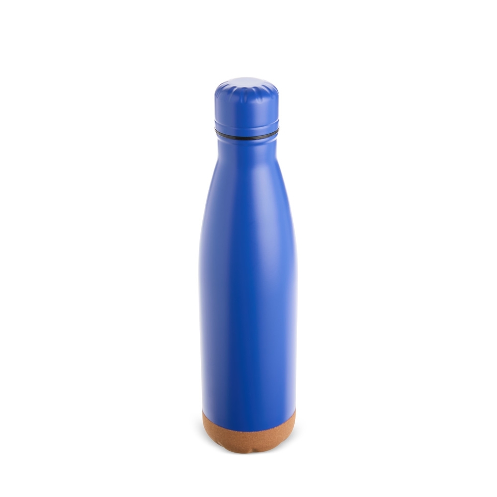 Garrafa Térmica Inox Personalizada 500ml com Fundo em Cortiça