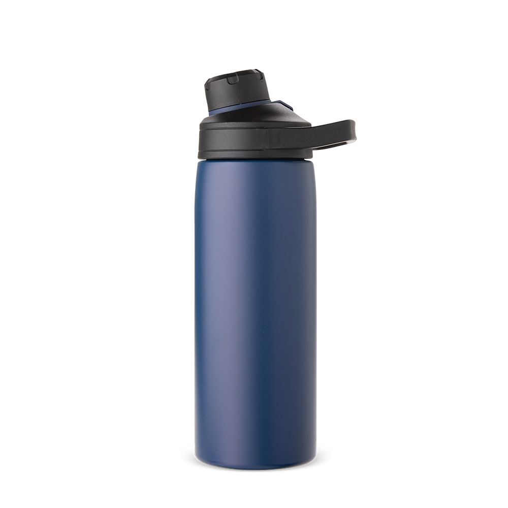 Garrafa Térmica Inox Personalizada 600ml com Alça Retangular