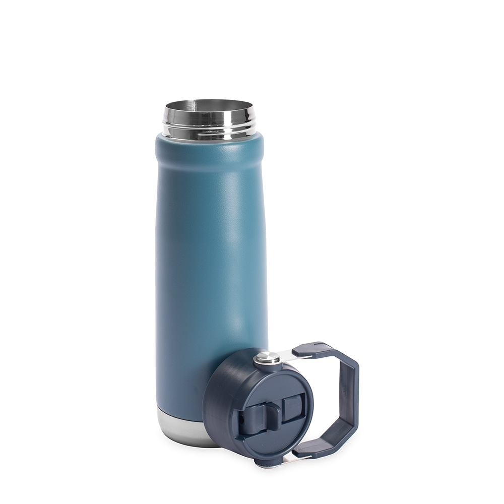Garrafa Térmica Inox SUS 304 -  630ml Personalizada com Canudo | Triunfo Brindes