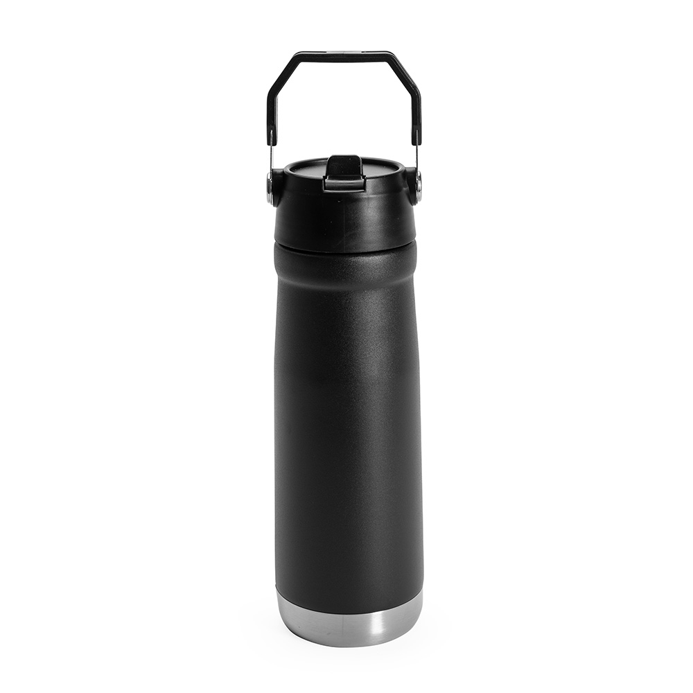 Garrafa Térmica Inox SUS 304 -  630ml Personalizada com Canudo | Triunfo Brindes