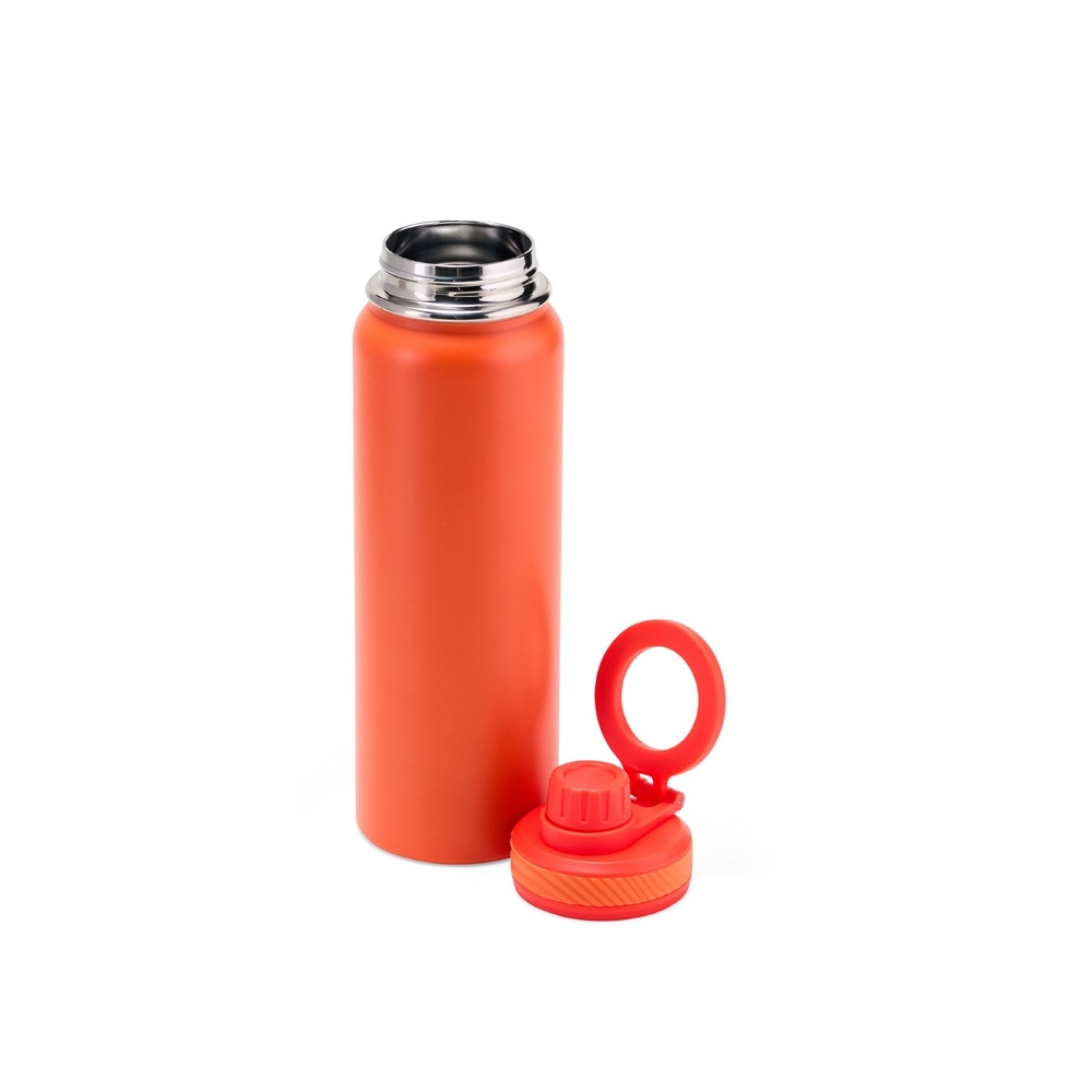 Garrafa Térmica Inox 304 - 850ml Personalizada com Suporte Magnético para Celular