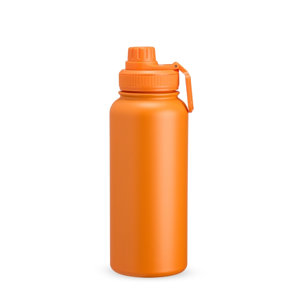 Garrafa Térmica Inox 1 Litro Personalizada com Alça Retangular