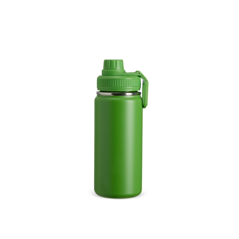 Garrafa Térmica Personalizada em  Inox 550ml  com Alça Retangular