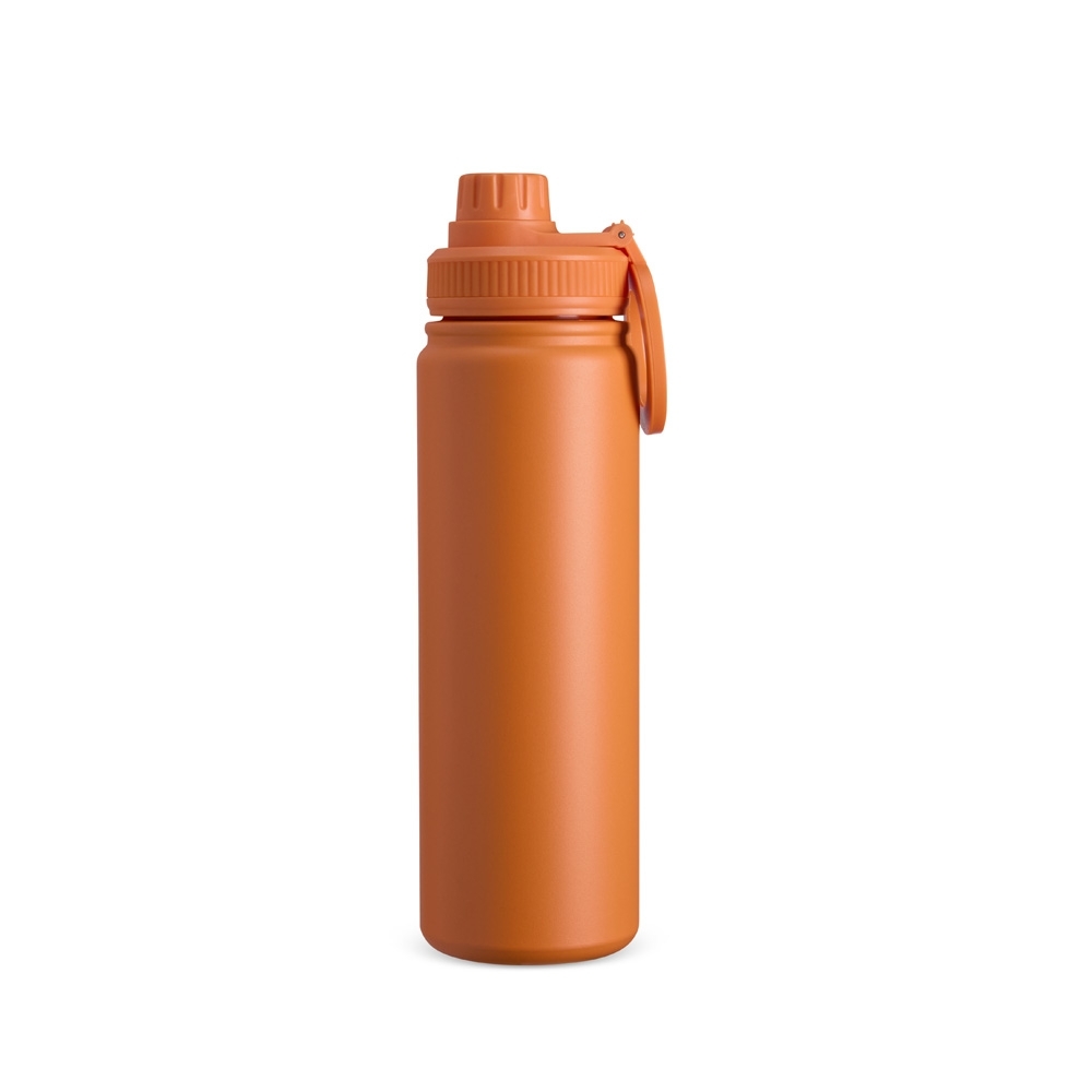 Garrafa Térmica Inox 750ml Personalizada com suporte para celular