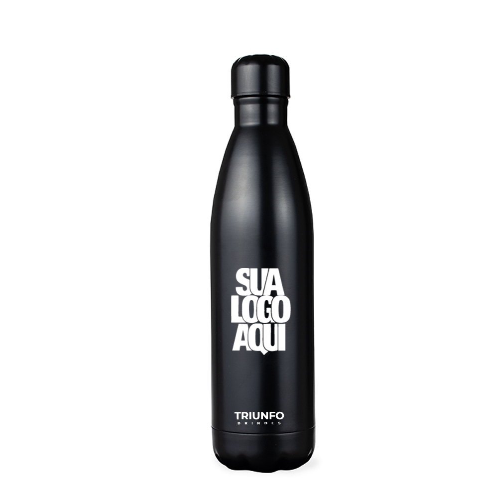 Garrafa Térmica Inox 780ml Personalizada com Tampa em Relevo