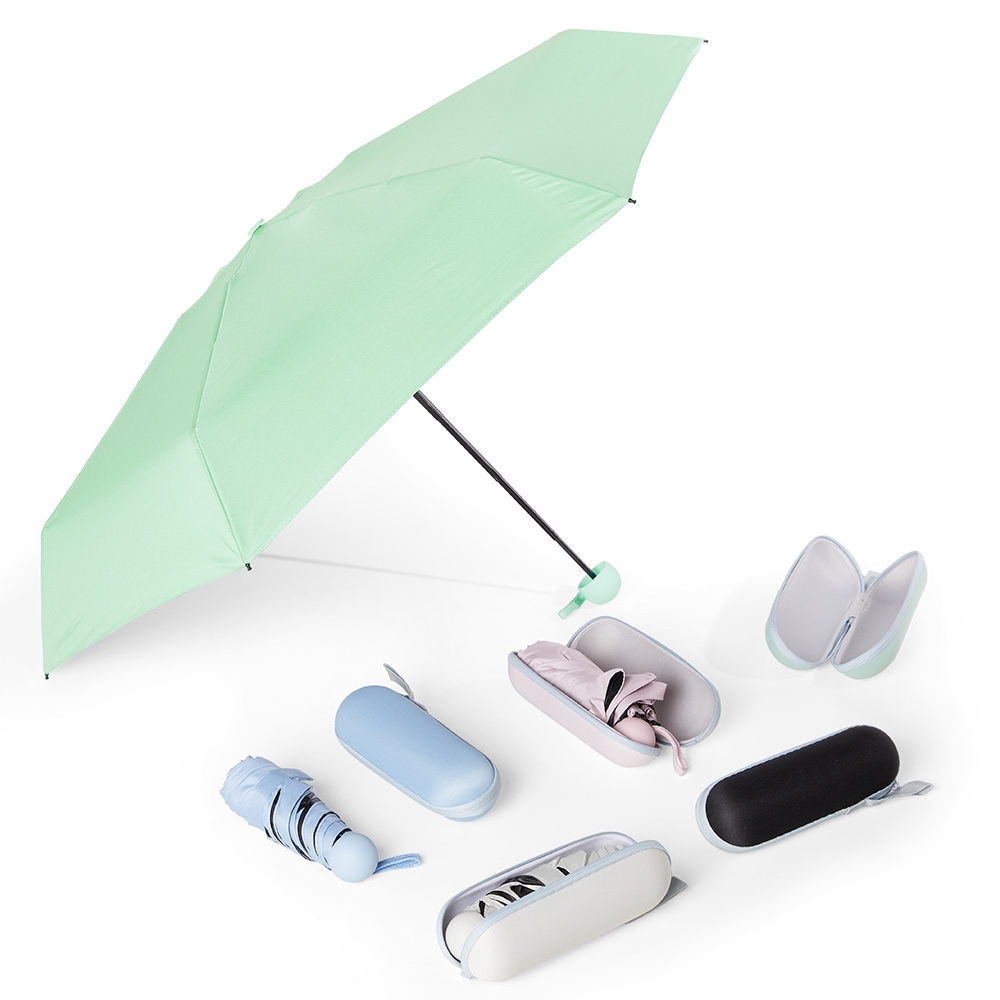 Guarda-chuva Cápsula Manual Personalizado Compacto
