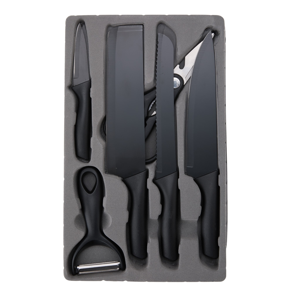 Kit Churrasco Personalizado 6 Peças em Inox com Design Fosco