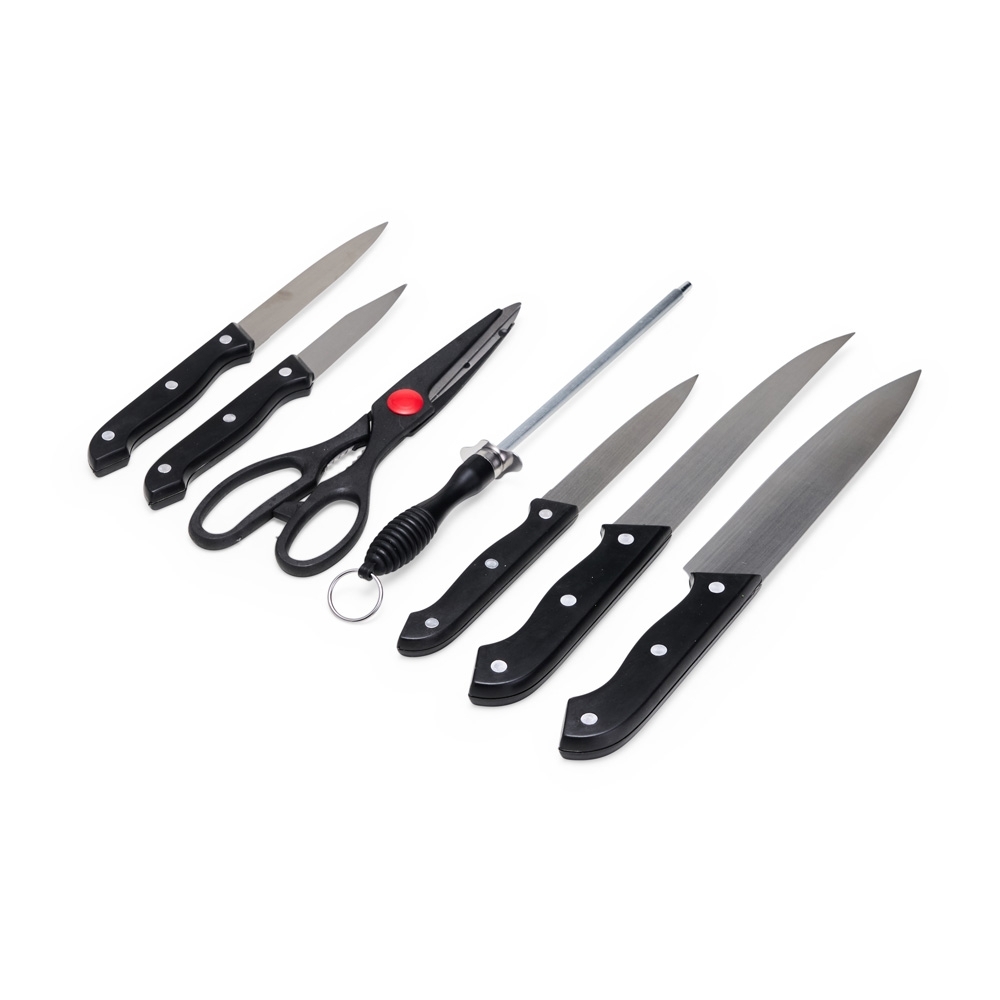 Kit Churrasco Personalizado 7 Peças em Inox com Plaquinha Metálica