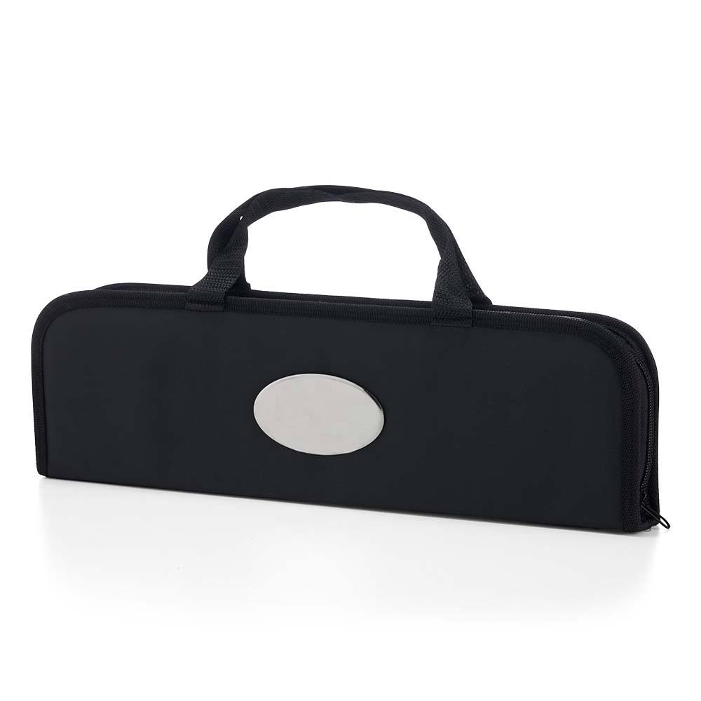 Kit Churrasco Personalizado 9 Peças em Estojo de Nylon com Alça