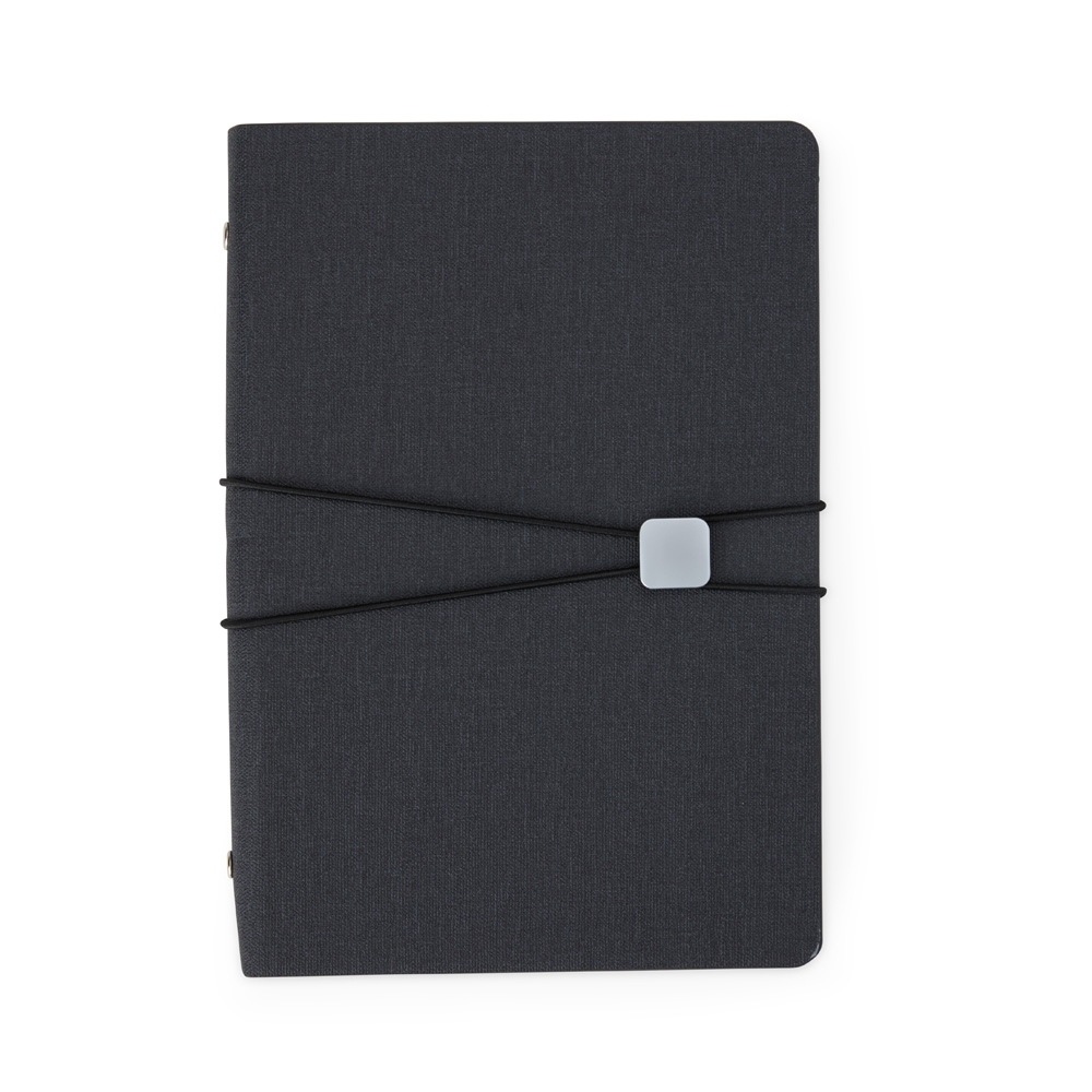 Kit Executivo Personalizado com Caderno Fichário e Caneta 26,4 x 21,3 cm – 96 Folhas