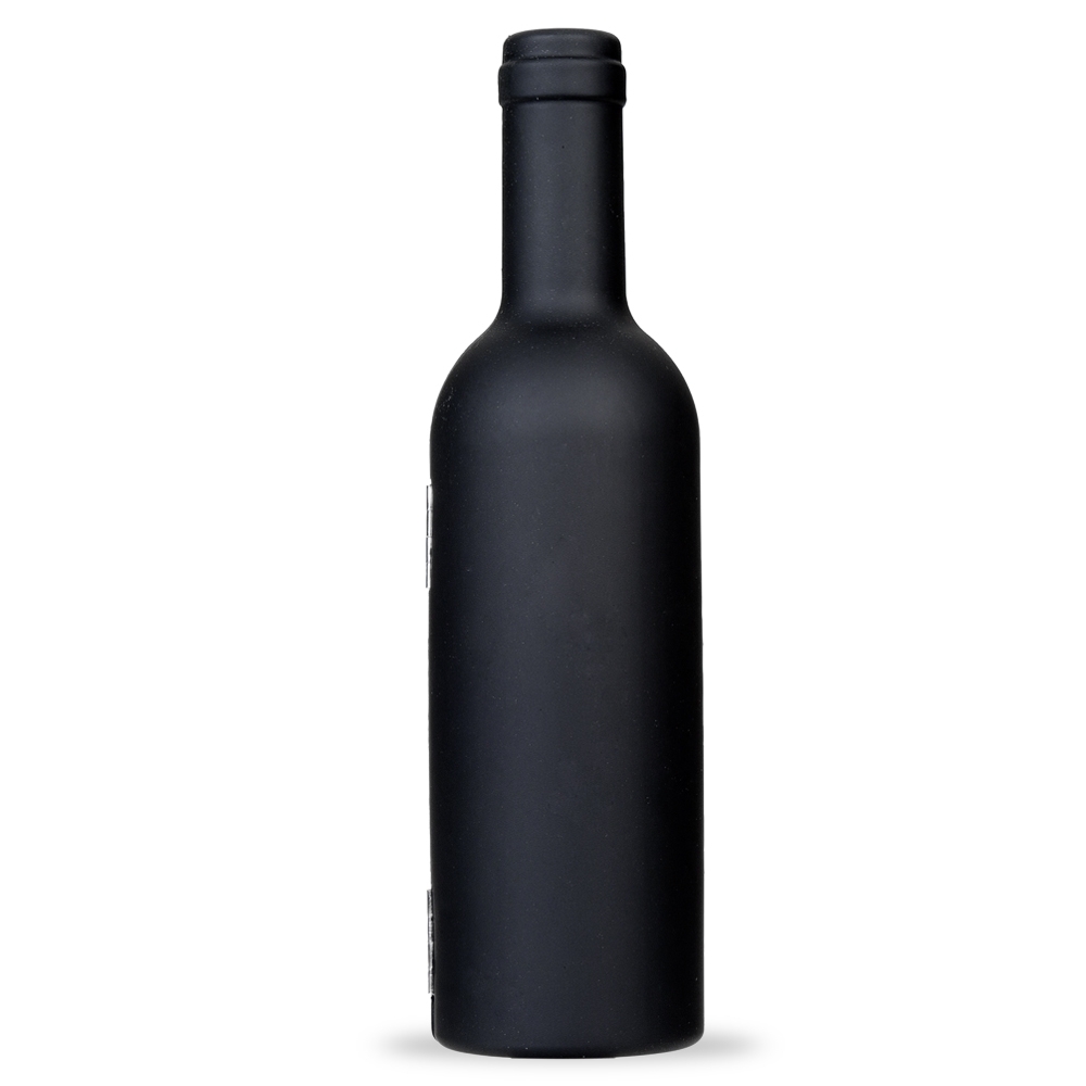Kit Vinho 4 Peças com Maleta para 2 Garrafas Personalizado em Couro Sintético