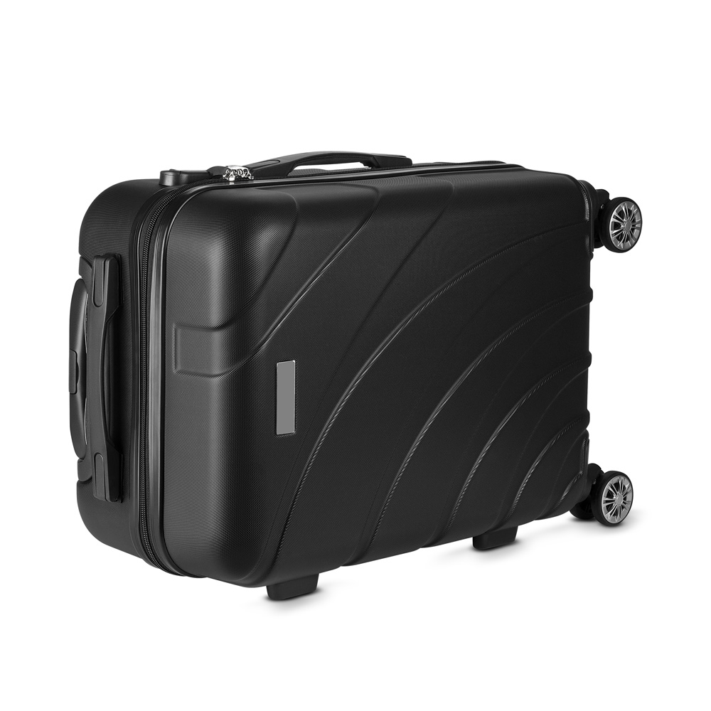 Mala de Bordo Personalizada em ABS com 4 Rodas 360° e Cadeado