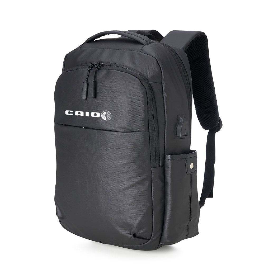Mochila Couro Sintético USB 20L  Personalizada