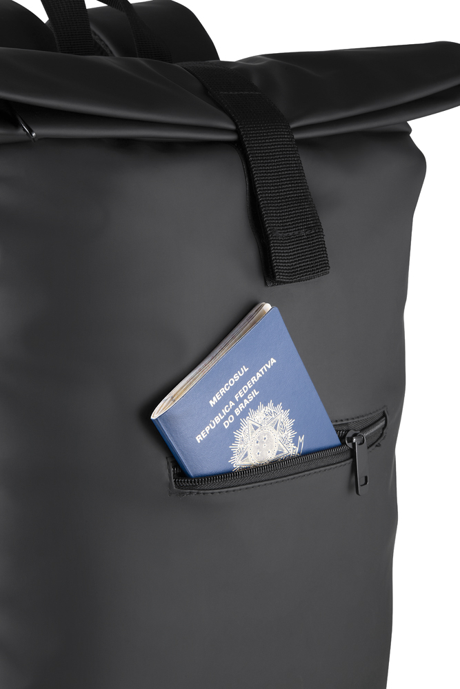 Mochila em PU 16,5L para Notebook 15,6” Personalizada