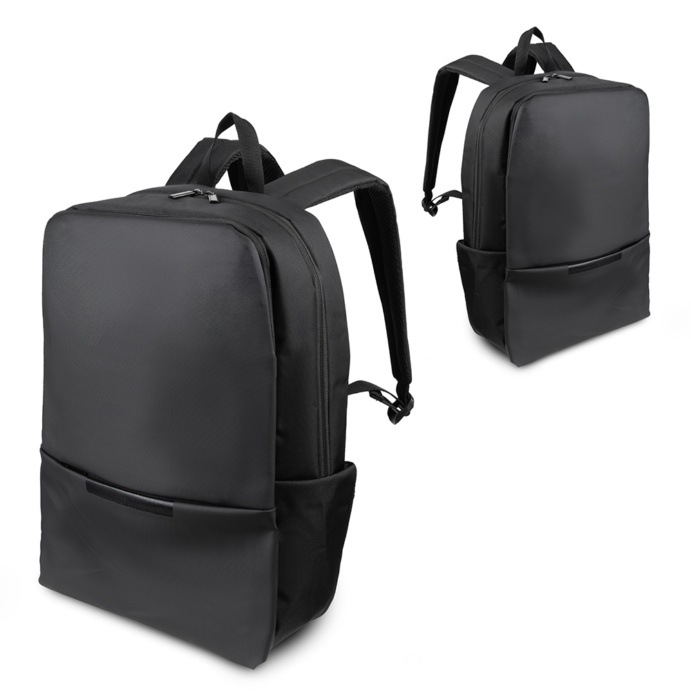 Mochila para Notebook 15,6” em Poliéster 600D com Detalhe em PU