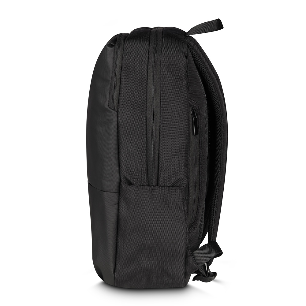 Mochila para Notebook 15,6” em Poliéster 600D com Detalhe em PU