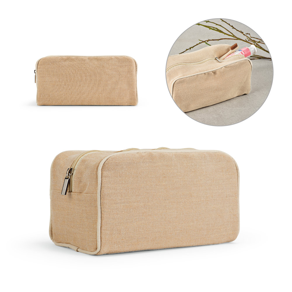 Necessaire em Juco Personalizada para Brindes