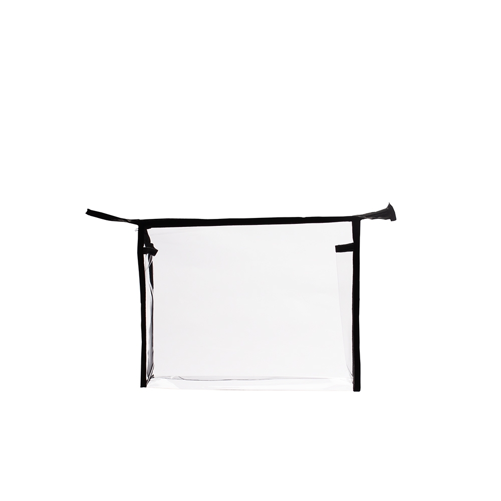 Nécessaire em PVC Transparente Personalizada com Zíper e Alça
