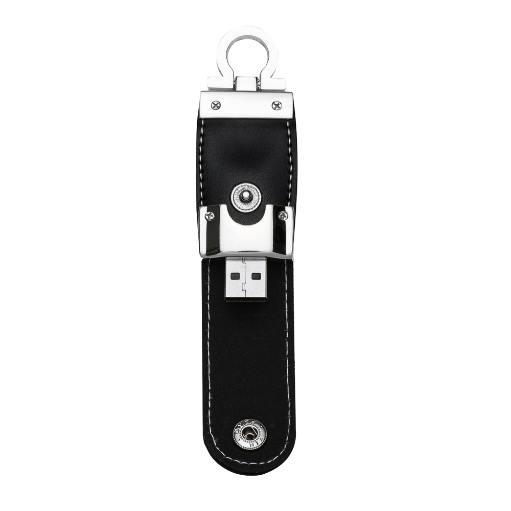 Pen Drive Metal Fosco 4GB Personalizado com Mosquetão