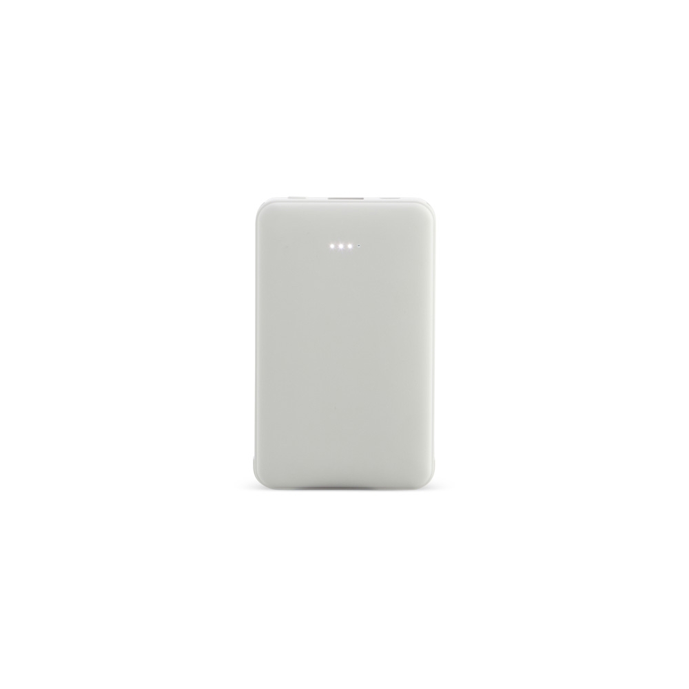 Power Bank Personalizado 5.000mAh com Cabos Integrados e Indicador LED