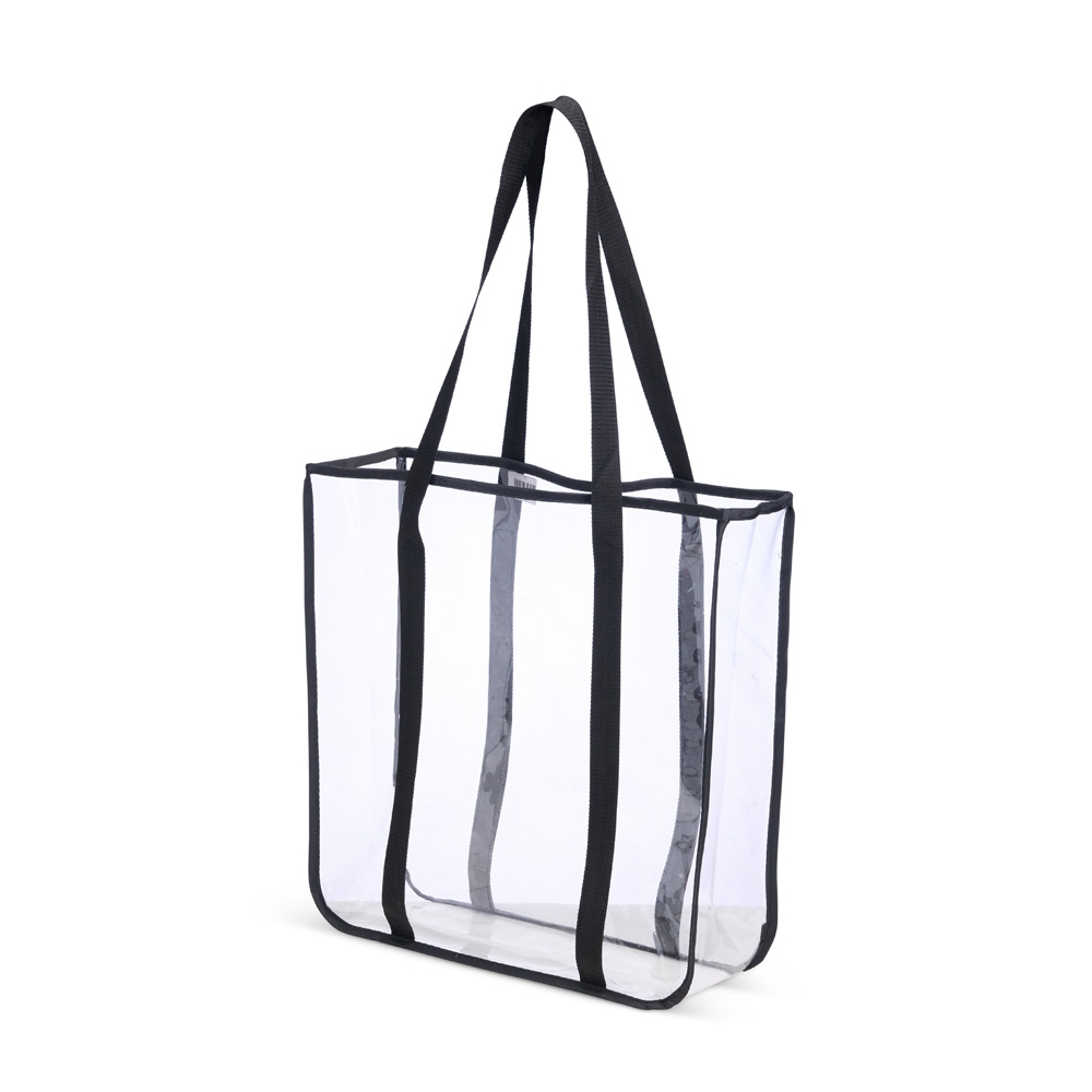 Sacola Personalizada em PVC Transparente com Alças de Nylon