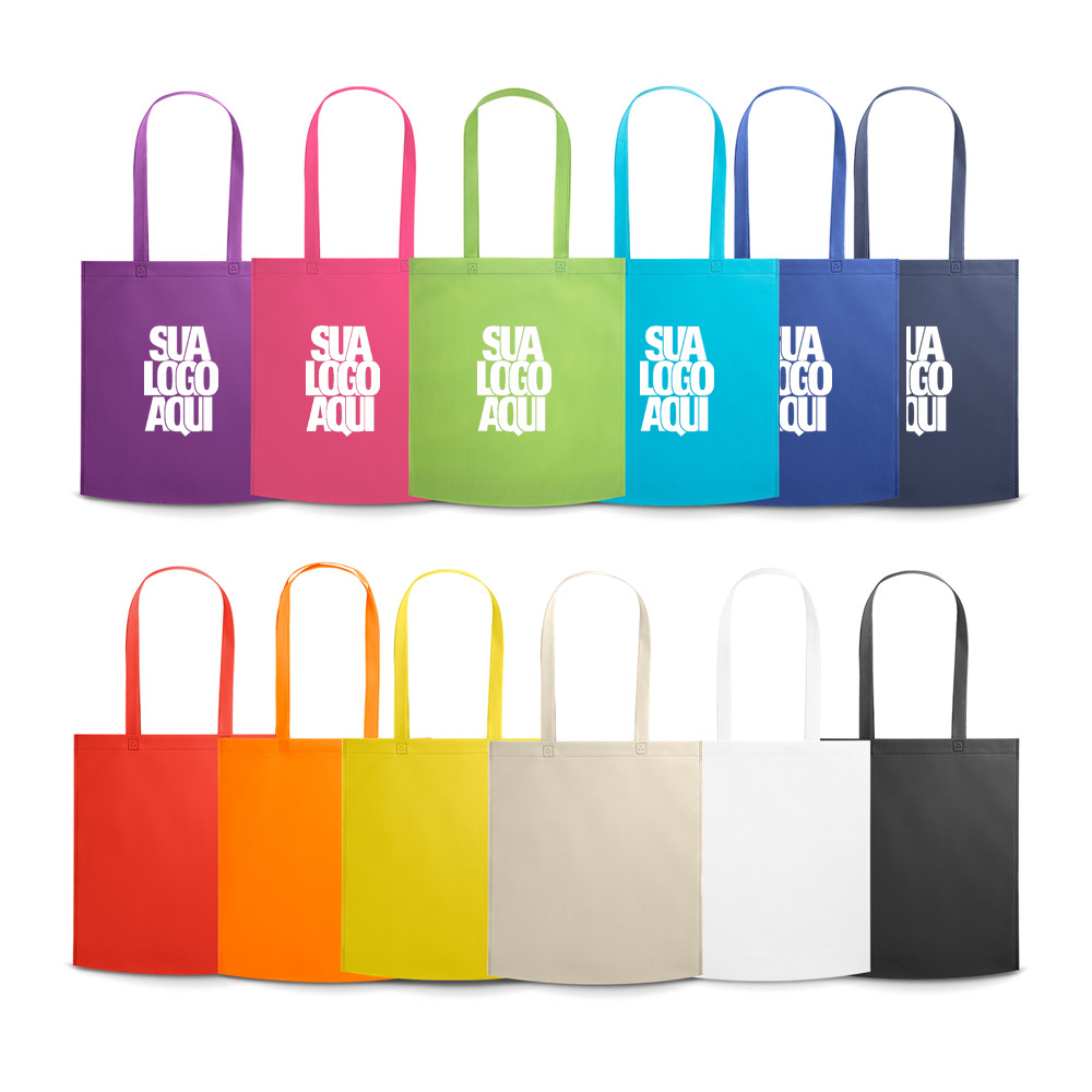 Sacola de TNT Personalizada  41,2 x 37,2 cm