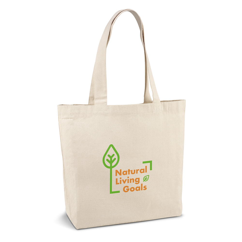 Sacola Ecológica em Algodão Personalizada 180g/m² com Alças Longas