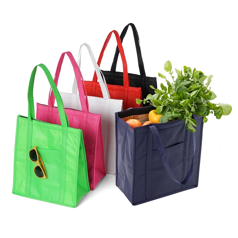 Sacola Térmica Personalizada 34 x 30 cm 18 Litros com Bolso Frontal