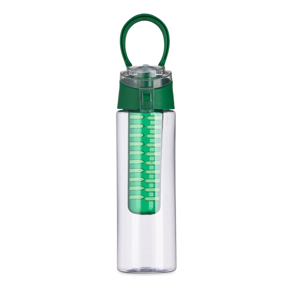 Squeeze Plástico 700ml Personalizado com Infusor e Trava