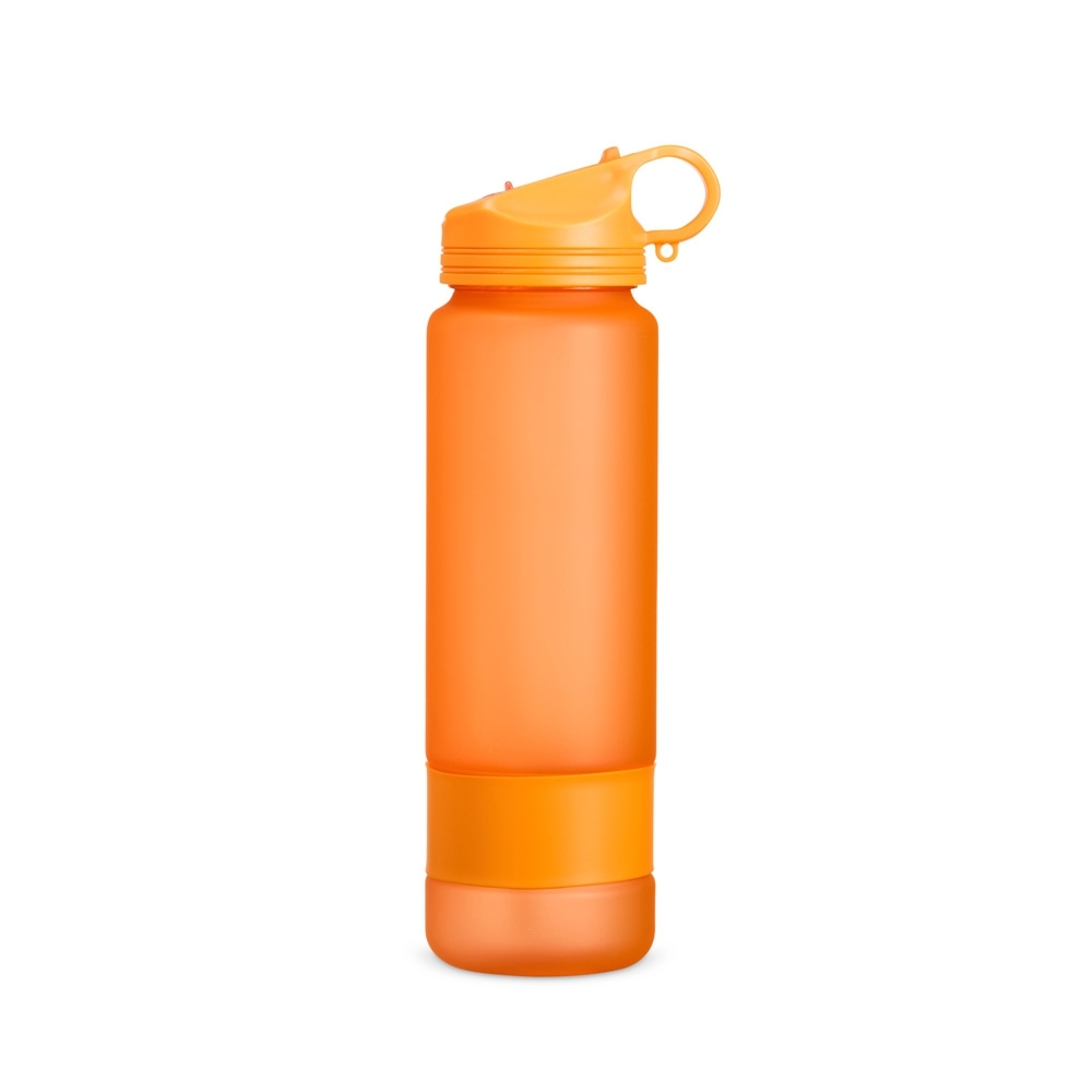 Squeeze Plástico 900ml Personalizado Fosco com Canudo
