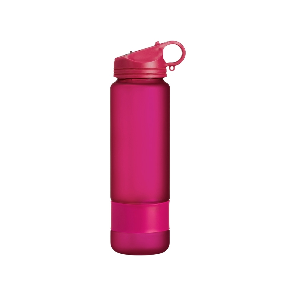Squeeze Plástico 900ml Personalizado Fosco com Canudo